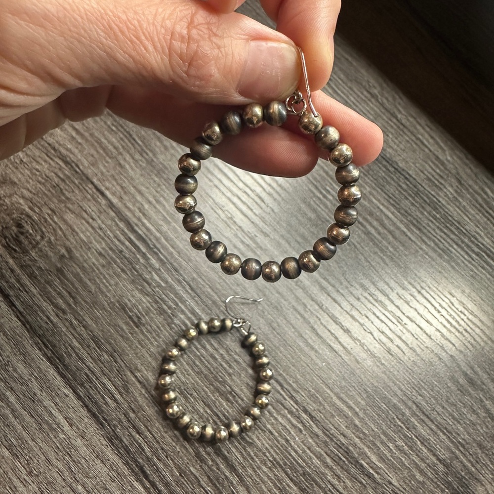 Hand made bead hoops Chimney Butte